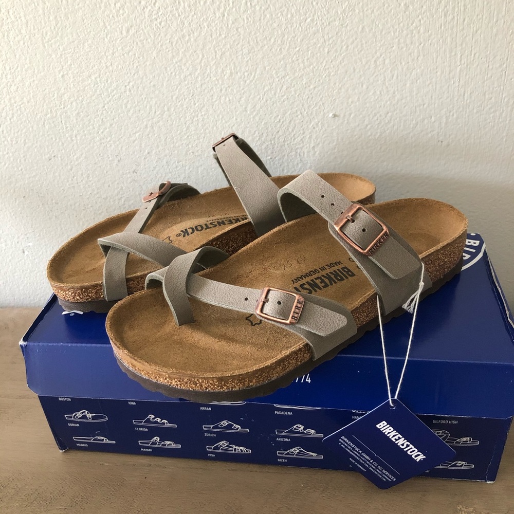 Birkenstock Mayari Stone Sandals Euro 36